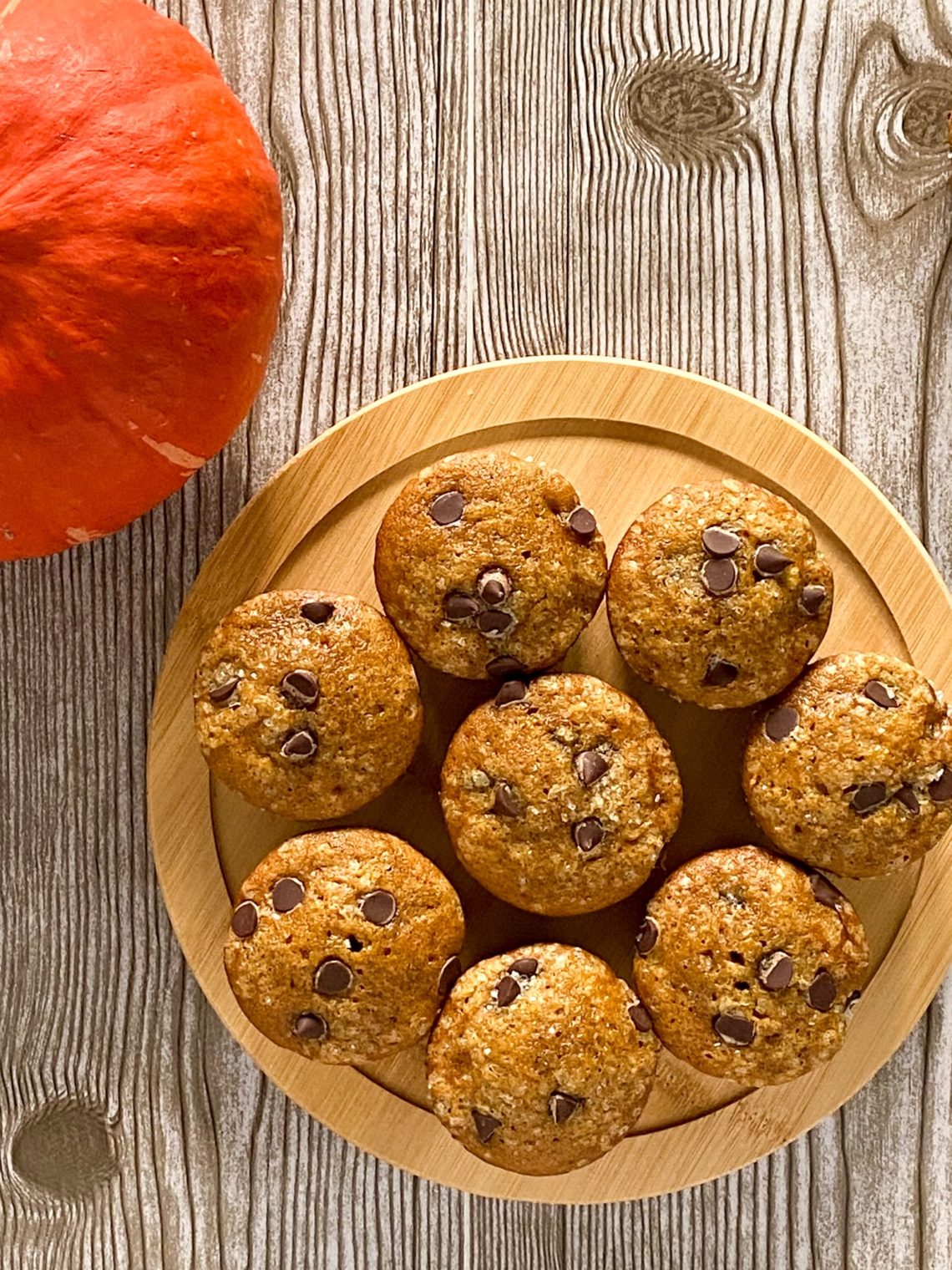 Pumpkin Chocolate Chip Muffins