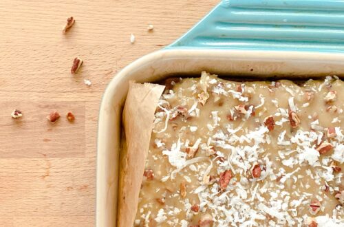 German Chocolate Brownies