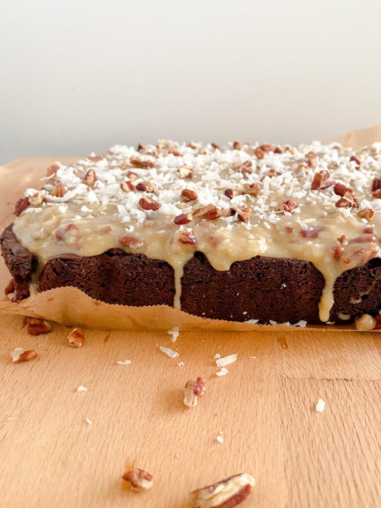 German Chocolate Brownies
