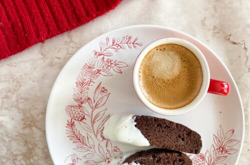 Chocolate Gingerbread Biscotti