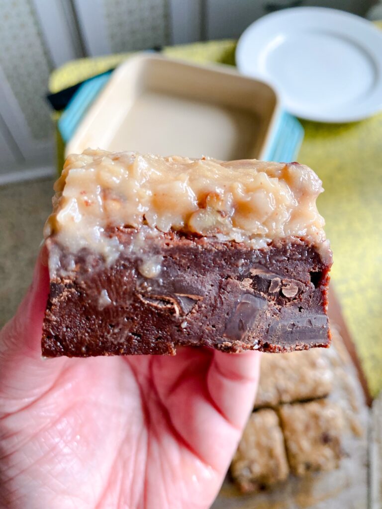 German Chocolate Brownies