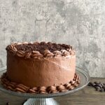 Double Chocolate Mocha Crunch Cake