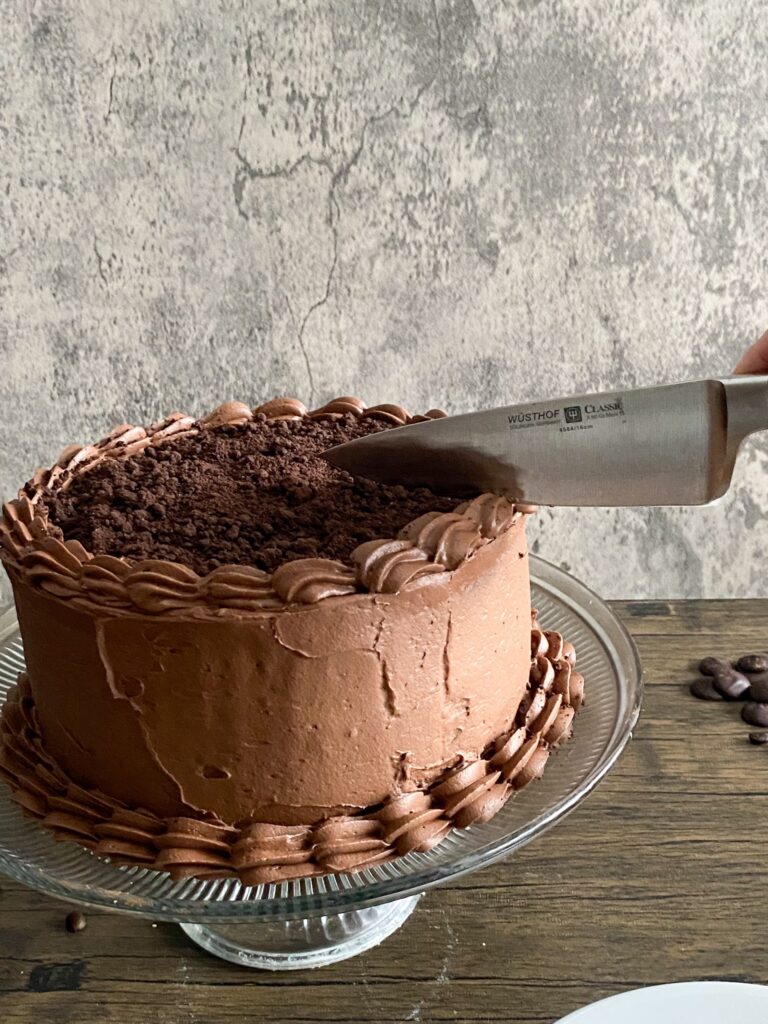 Mocha Crunch Cake