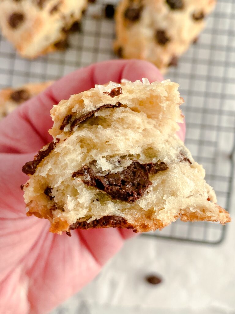 Dark Chocolate Cherry Scones