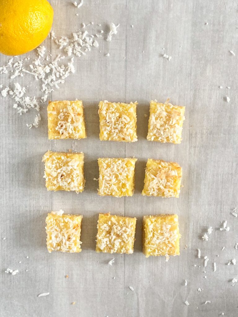 Coconut Lemon Bars