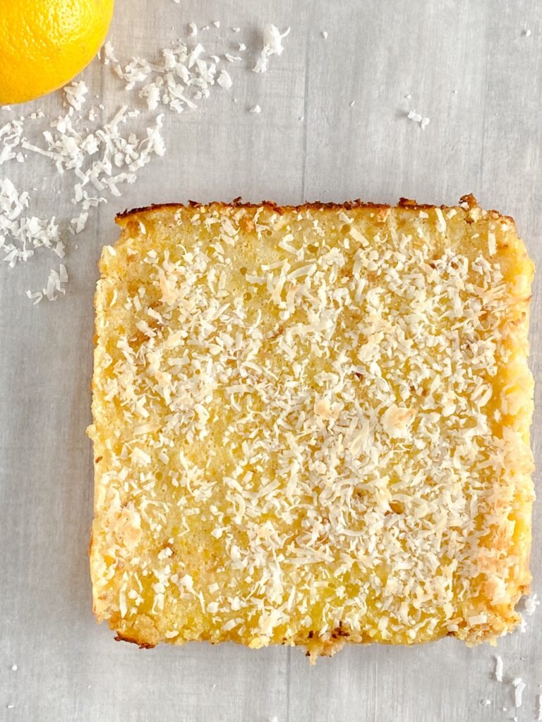 Coconut Lemon Bars