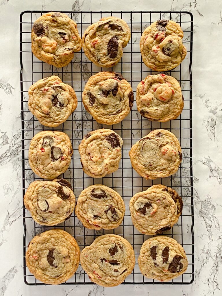 Chocolate-Covered Strawberry Chocolate Chip Cookies