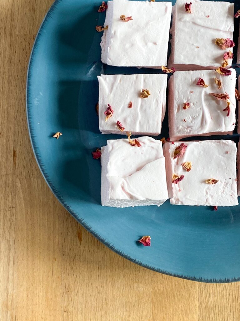 rosewater marshmallows