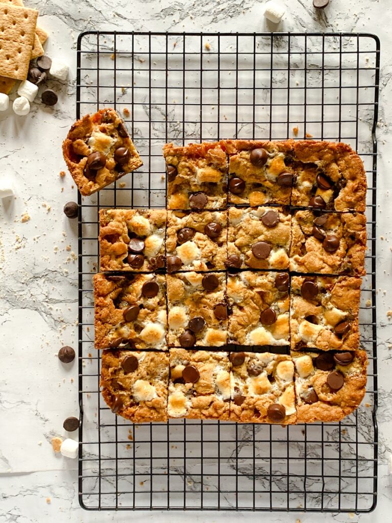 Peanut Butter S'mores Bars