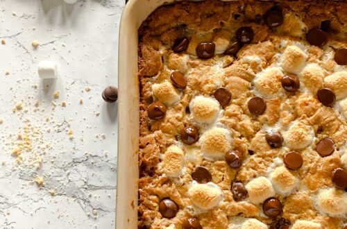 Peanut Butter S'mores Bars