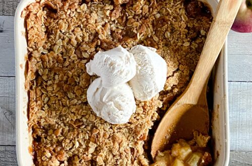 Toffee Apple Crisp
