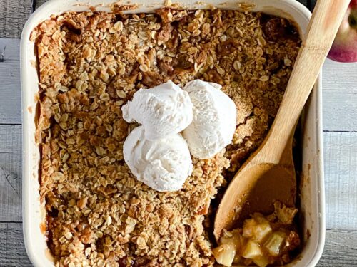 Classic Apple Crisp Recipe - Pinch of Yum