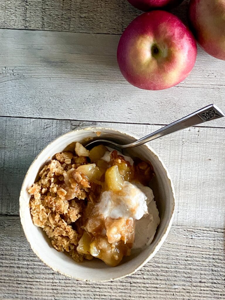 Toffee Apple Crisp
