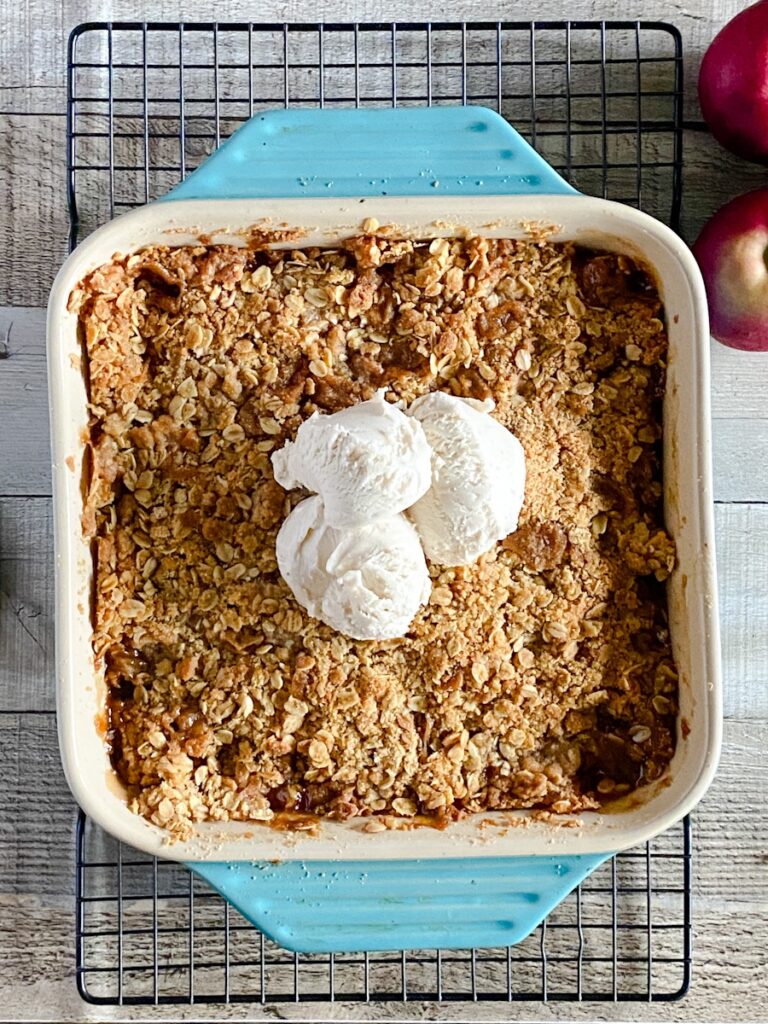 Toffee Apple Crisp