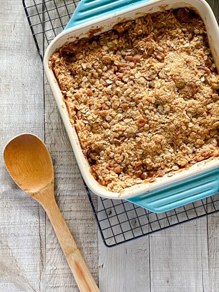 Toffee Apple Crisp