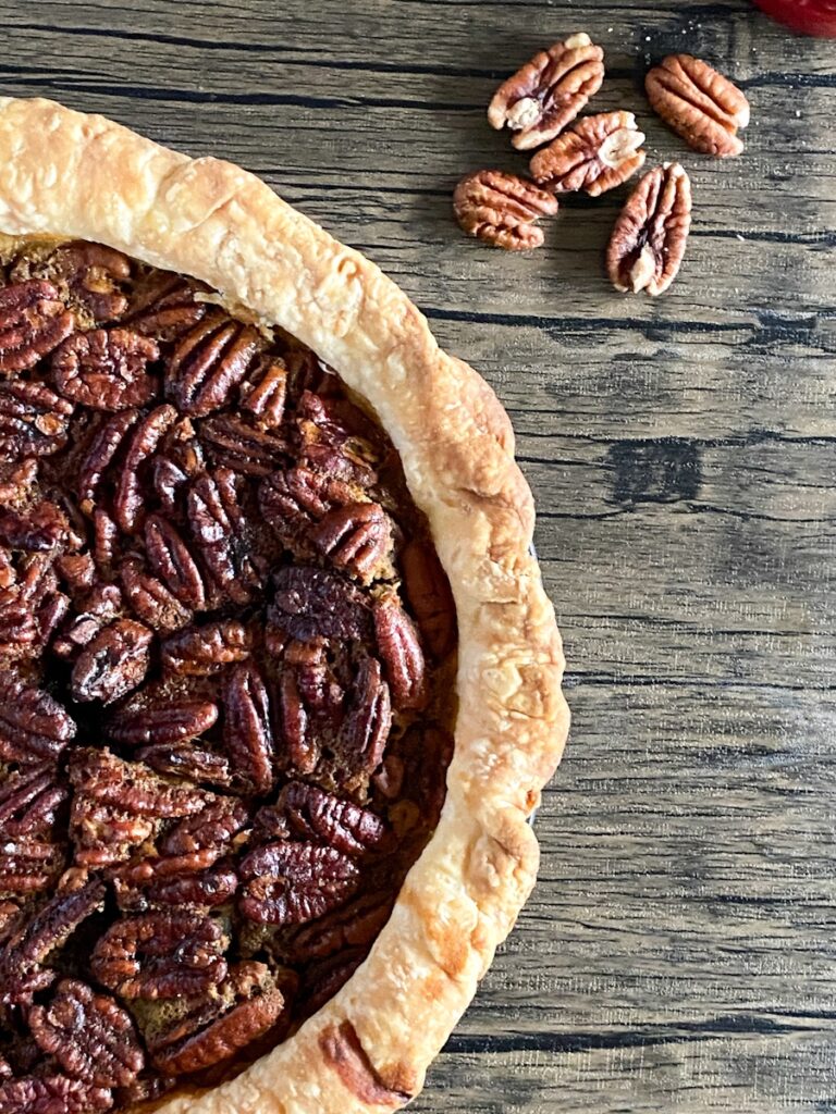 maple pecan pie