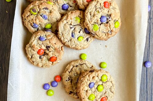 Soft and Chewy Monster Cookies