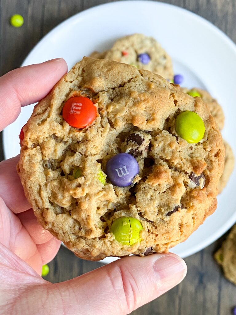 Soft and Chewy Monster Cookies