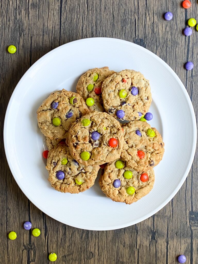 Soft and Chewy Monster Cookies