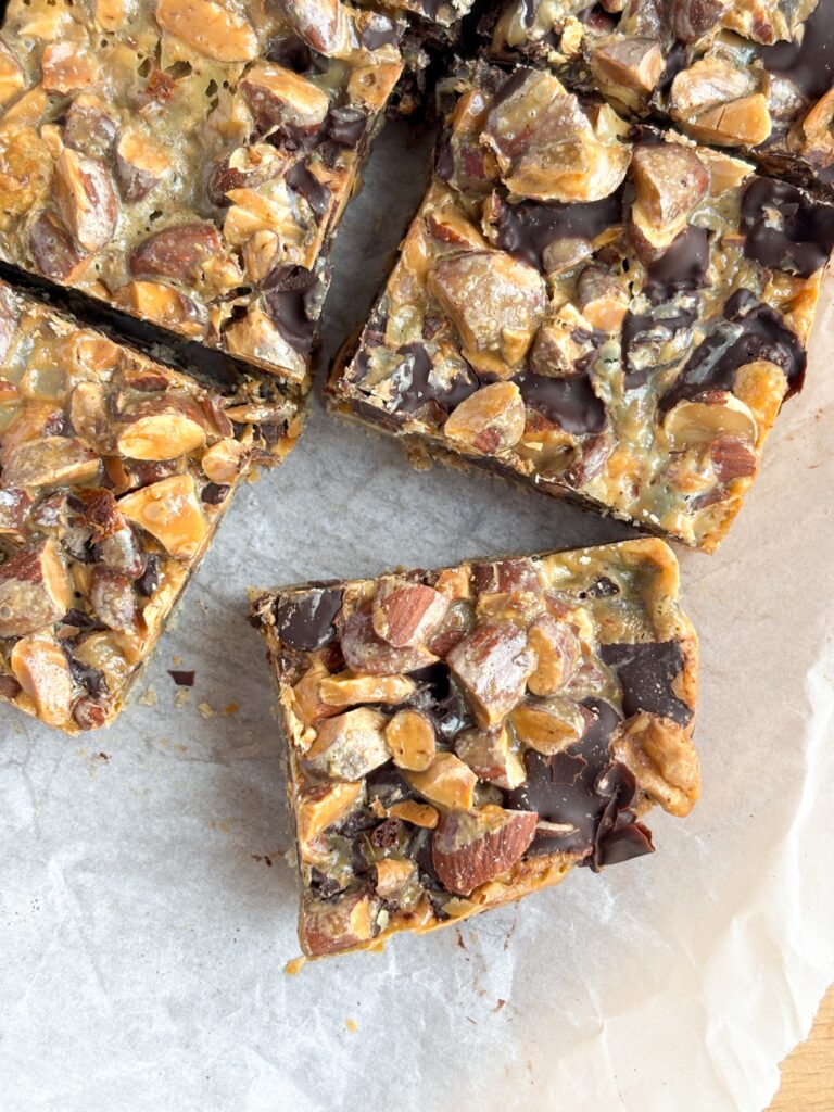 Mocha Almond Magic Bars